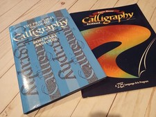 Lot Calligraphy Books Learn Calligraphy Workbook Instructions