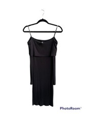 Long sleeve, bodycon, ribbed dress, exposed sholder, Medium