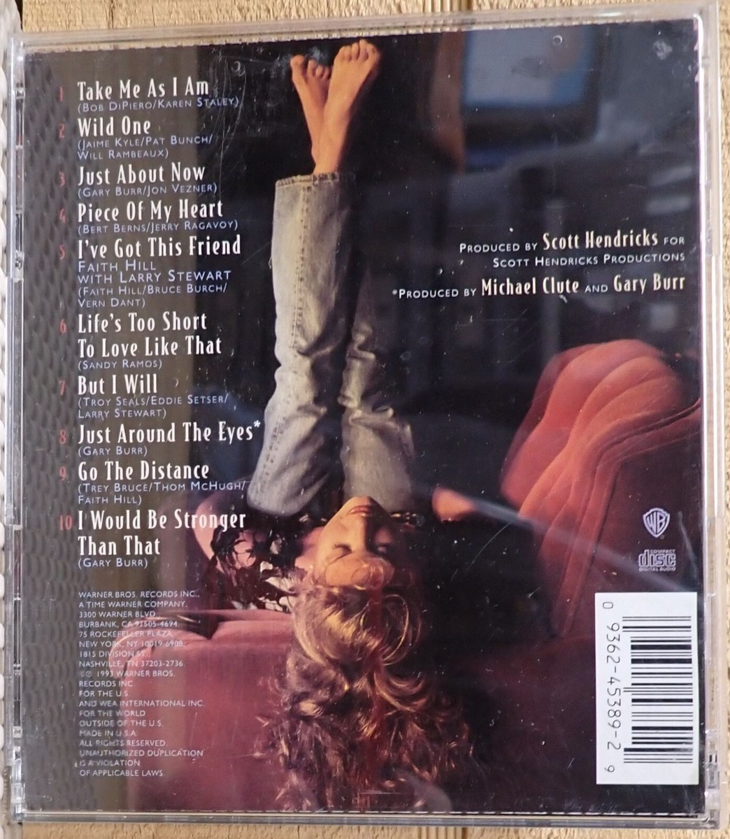 Faith Hill - Take Me As I Am - Warner Bros CD 1993 | eBay