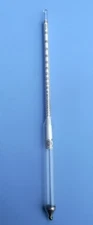 HYDROMETER  0 to 100% ALCOHOL - PROOF SCALE