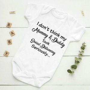social distancing baby grow