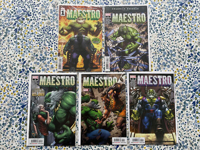 Maestro #1-5 First Prints (2020) David Peralta Marvel Comics Future Hulk MCU sehr guter Zustand