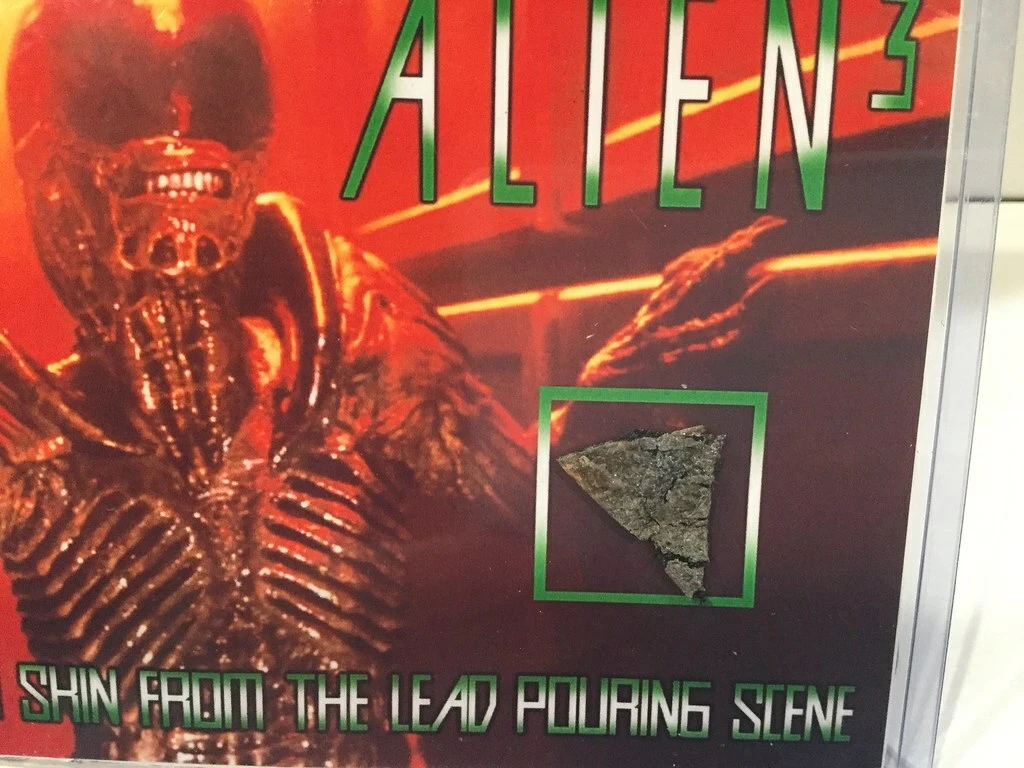 Alien 3 Movie Prop - Xenomorph Alien Skin Piece - Screen Used Production Prop