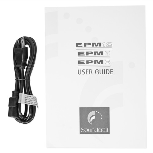 Soundcraft EPM8 2 Bus Recording/Live Mixer Console EPM 8+7 Piece Drum Mic Kit - Picture 7 of 12