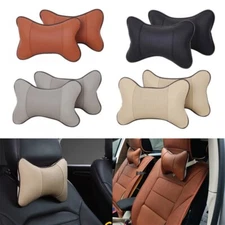 Universal Car Seat Headrest Pillow Breathable Soft Pad Neck Rest Support Cushion