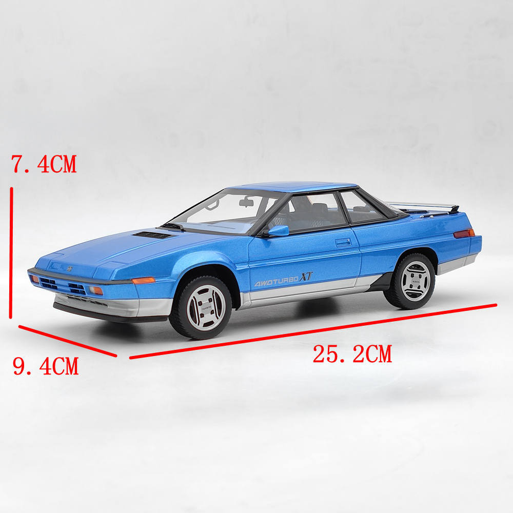 DNA Collectibles 1/18 Subaru XT Turbo 4WD 1985 Blue DNA000069