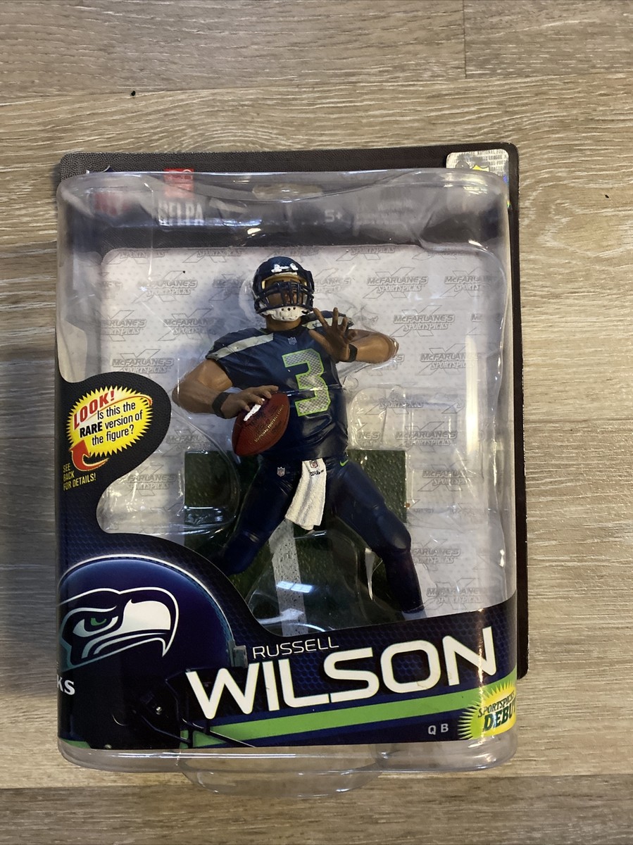 NFL Series 33 Russell Wilson McFarlane Rookie Action Figure