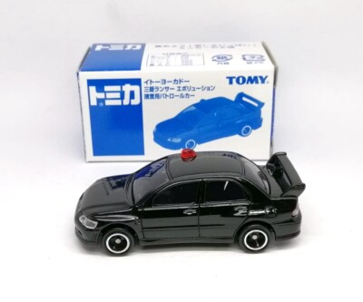 TOMICA Mitsubishi Lancer EVO Evolution VII GT-A Police Car 1/60