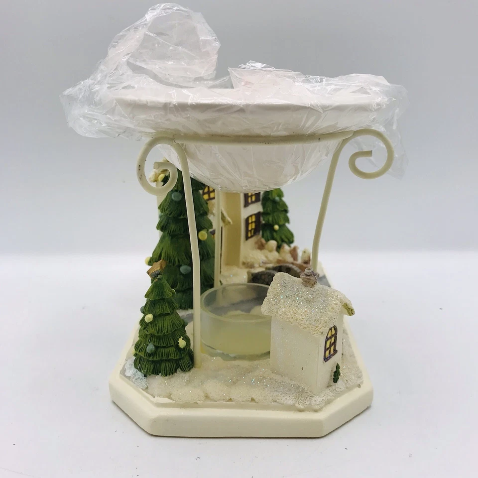 Yankee Candle Winter Christmas Village 8 дюймов чайный легкий терпкий подогреватель воск со свечами - Изображение 3 из 4