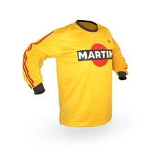 Vintage Style Martini Motocross Jersey MX Enduro AHRMA motorcycle