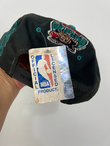 Vintage 90's Starter Vancouver Grizzlies NBA Snapback Hat Cap Rare Size Adult - Picture 4 of 11