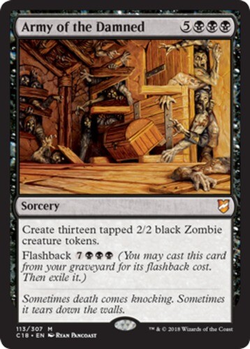 MTG - Army of the Damned - Commander 2018 - NM, English Magic FLATRATE SHIP - Bild 1 von 1