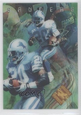 1996 Collector's Edge Advantage Video 432/2000 Barry Sanders #V18 HOF 4p7