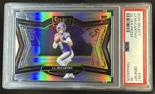 2024 Panini Select JJ McCarthy Field Silver Prizm RC #441 Vikings PSA 10