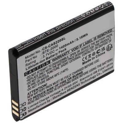 Akku passend für CAT S22, Caterpillar S22, S22 Flip, ersetzt BTE-2000, 3,7V 1400