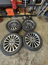 GENUINE RANGE ROVER LAND ROVER L322 2003-2012 15 Spoke GLOSS BLACK Wheels 20" x4