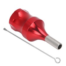 28mm Tattoo Machine Grip Aluminum Alloy Cartridge Needles Tattoo Supplies Red