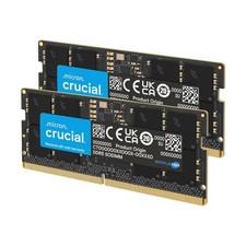 Crucial DDR5-5600 32GB 2x16GB SO-DIMM Non-ECC Laptop RAM 262-Pin