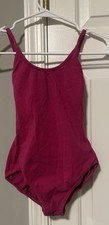 Bal Togs Camisole Leotard Bodysuit Fuchsia Pink Women Adult Small Shelf Bra