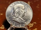 Choice Gem BU 1963  Franklin Half Dollar  UNC Coin 90% Silver