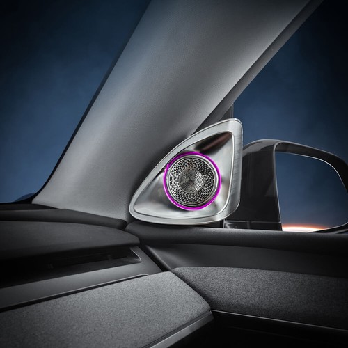 Ambient Light 4D Rotating Tweeter Car Door Speaker For Tesla Model 3 2020-2024+ - Picture 5 of 17
