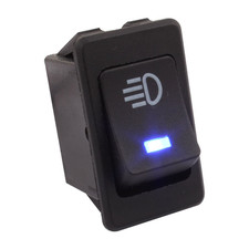 Replacement Fog Light Toggle Switch DC 12V 35A On/Off Switch Blue Light for Univ