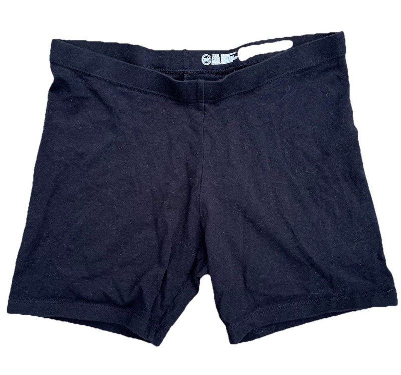New Wonder Nation Kids XL 14-16 26” Black Stretch Running Bike Shorts