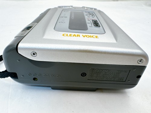 Sony TCS-60 Stereo Cassette Recorder Player Vintage Portable New Belt Tested - Picture 6 of 11