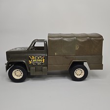 VINTAGE PROCESSED PLASTICS US ARMY MILITARY CONVOY CARGO/ TROOP TRANSPORT TRUCK