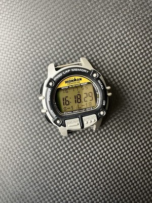 Vtg Oct 2004 Timex  Ironman Jocko Watch 100 Lap 100M  Rare 