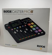 Rode RODECaster Pro II 8-Channel Integrated Audio Production Studio for Podcasts