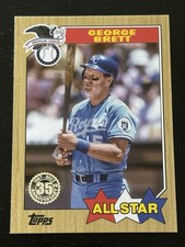 2022 Topps Baseball Series 2-1987 Topps All-Star Baseball George Brett #87AS-39