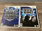 Nintendo Wii Rock Band 1 and 2 Games