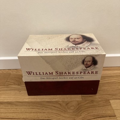 William Shakespeare Das Hörspiel Archiv Auf 40 CDs In OVP Shakespeare Box