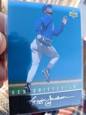 Ken Griffey Jr 1993 Upper Deck Reggie Jackson Heroes Insert