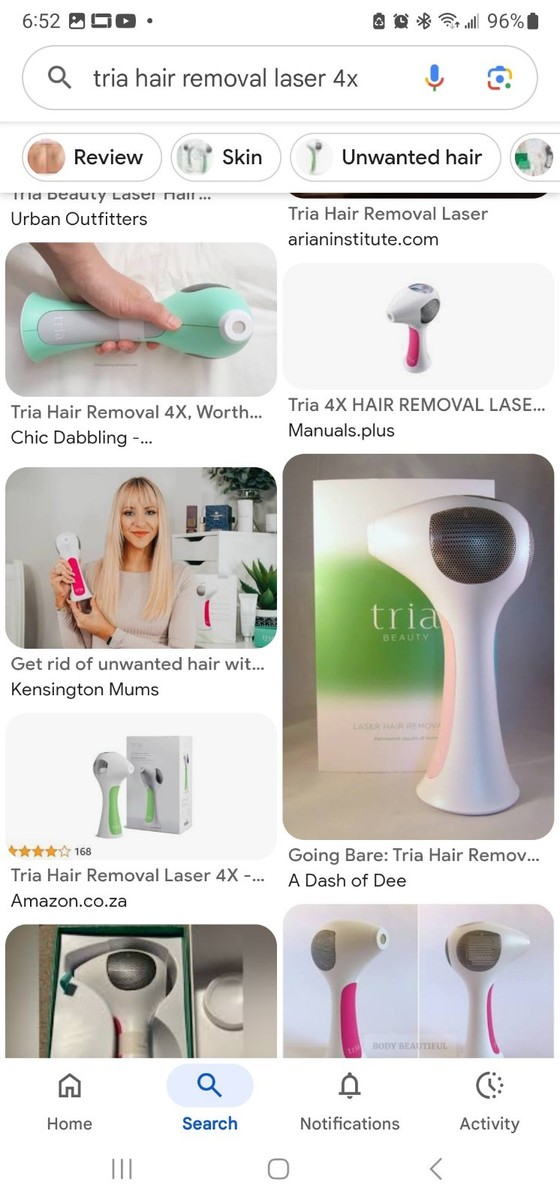 Tria Beauty 4X Hair Removal Laser for Women for sale online