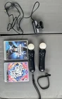 2 Sony PS3 Motion controller w/ camera+ Michael Jackson game and Just Dance 2017