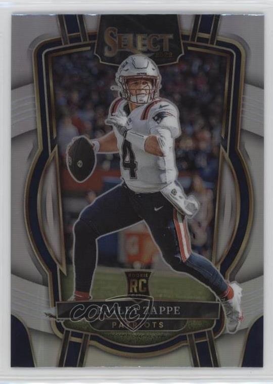 2022 Panini Select Club Level Silver Prizm Bailey Zappe #231 0n64