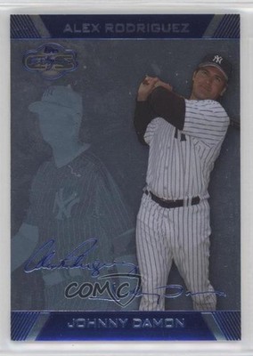 2007 Topps Co-Signers Silver Blue 114/150 Johnny Damon Alex Rodriguez #93 1b6