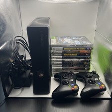 Xbox 360 S Console 4GB [No HDD] Bundle with 2...