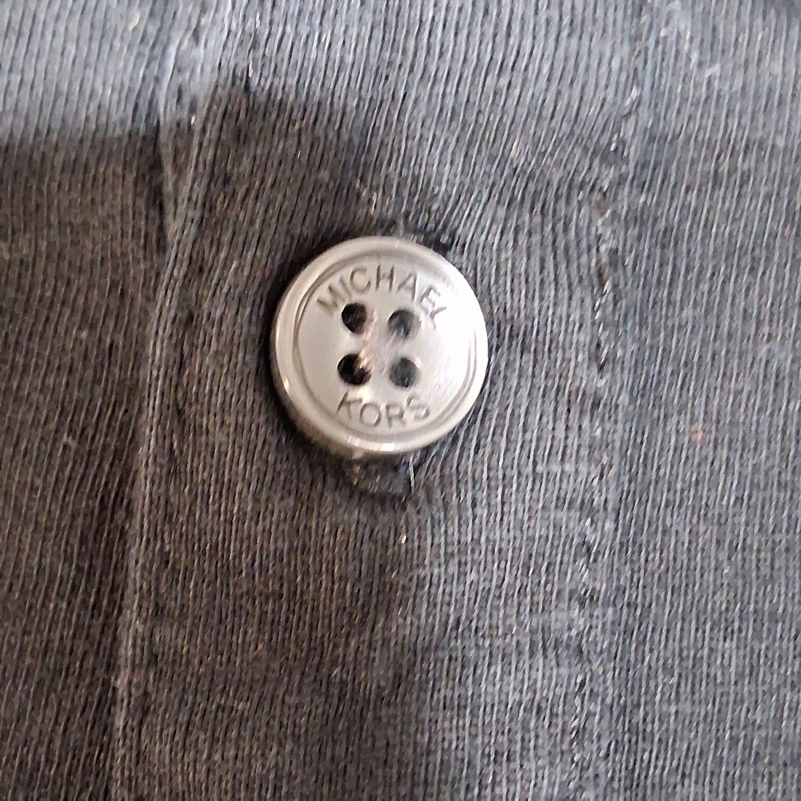 Michael Kors Polo Shirt Men Black size M pre-owned excellent condition thumbnail 7