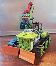 LEGO Power Miners: Boulder Blaster 8707 Missing Rock Monster Otherwise Complete