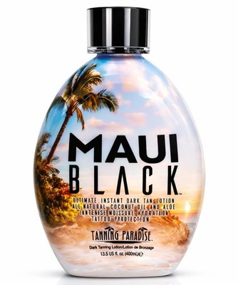 Paradise Maui Black TanningLotion Instant Dark Tanning Lotion Natural Tan Lotion