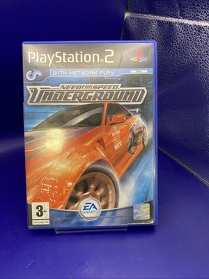 Need for Speed: Underground (PlayStation 2, 2003) inklusive Handbuch