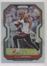 2020 Panini Prizm Silver Prizm CJ Uzomah #50 0z8z