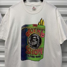 Vintage Rick Griffin Joint Show Art T Shirt 90s L Fotl Grateful Dead Cannabis