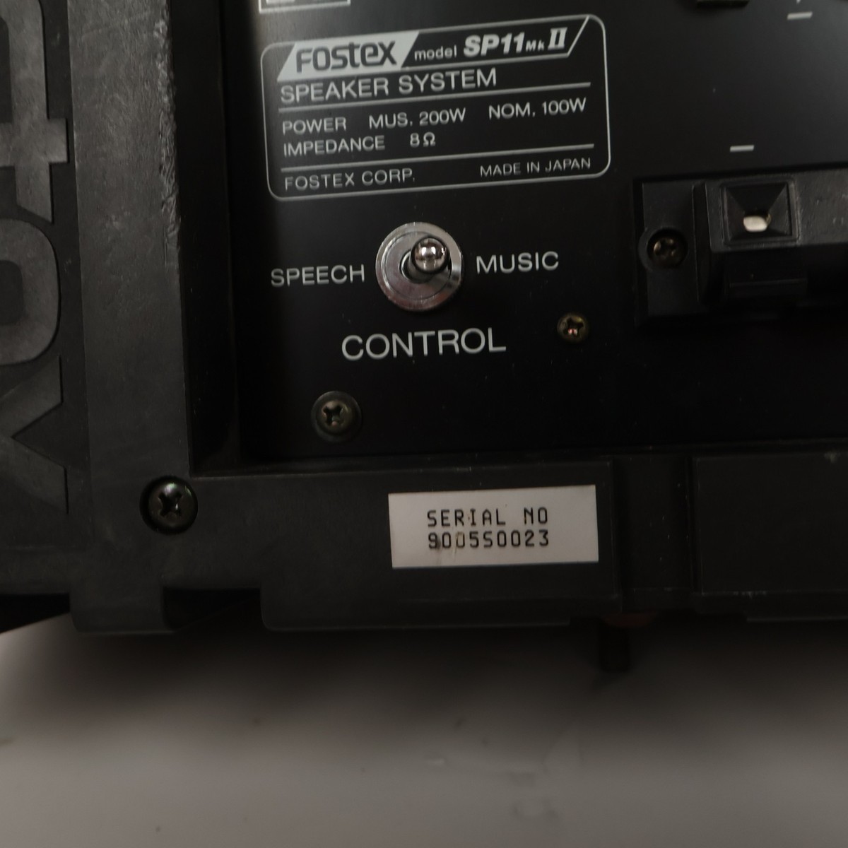 Pair of Fostex SP-11 MKII 100w Passive Monitor Speakers | eBay