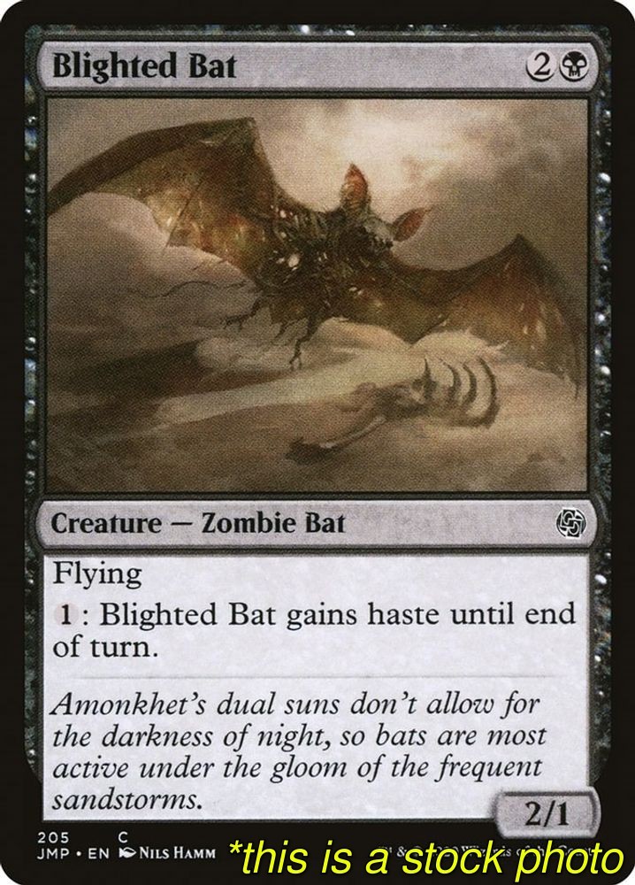 Magic Blighted Bat Jumpstart 205 Lightly Played