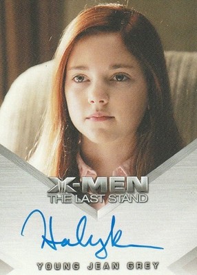 X-MEN THE LAST STAND (2006) - HALEY RAMM (YOUNG JEAN GREY) AUTOGRAPH CARD