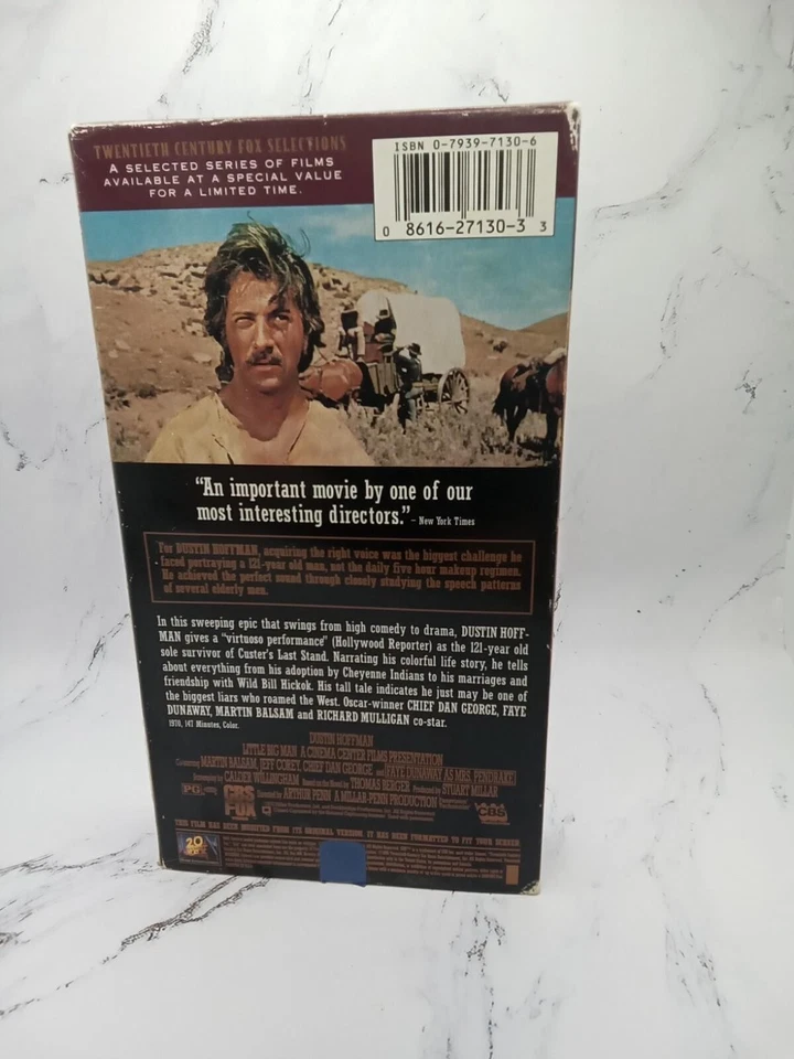 Dustin Hoffman Little Big Man VHS Tape - Image 2 of 3